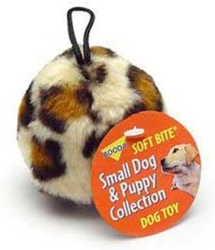 Aspen/Booda Corporation DBX53947 Skins Ball Leopard Plush Dog Toy
