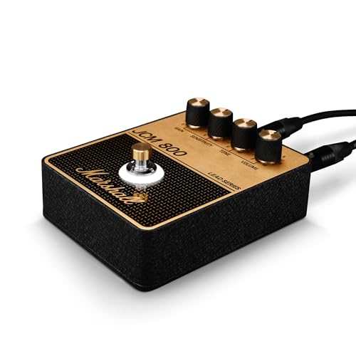 Image of Marshall JCM800 Overdrive /Distortion Pedal - Black and Gold