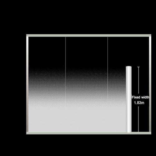 Vinilo decorativo Sunice White Dots Gradient 79in x 72in miniatura 6