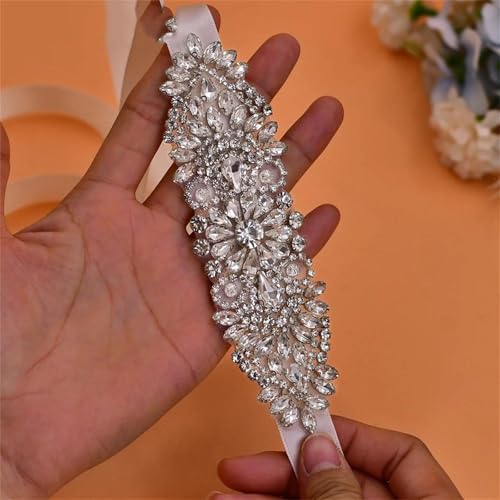 Women Wedding Dress Belt Plus Size Wedding Decoration Party Bridesmaid Belts Girlfriend Accessories2