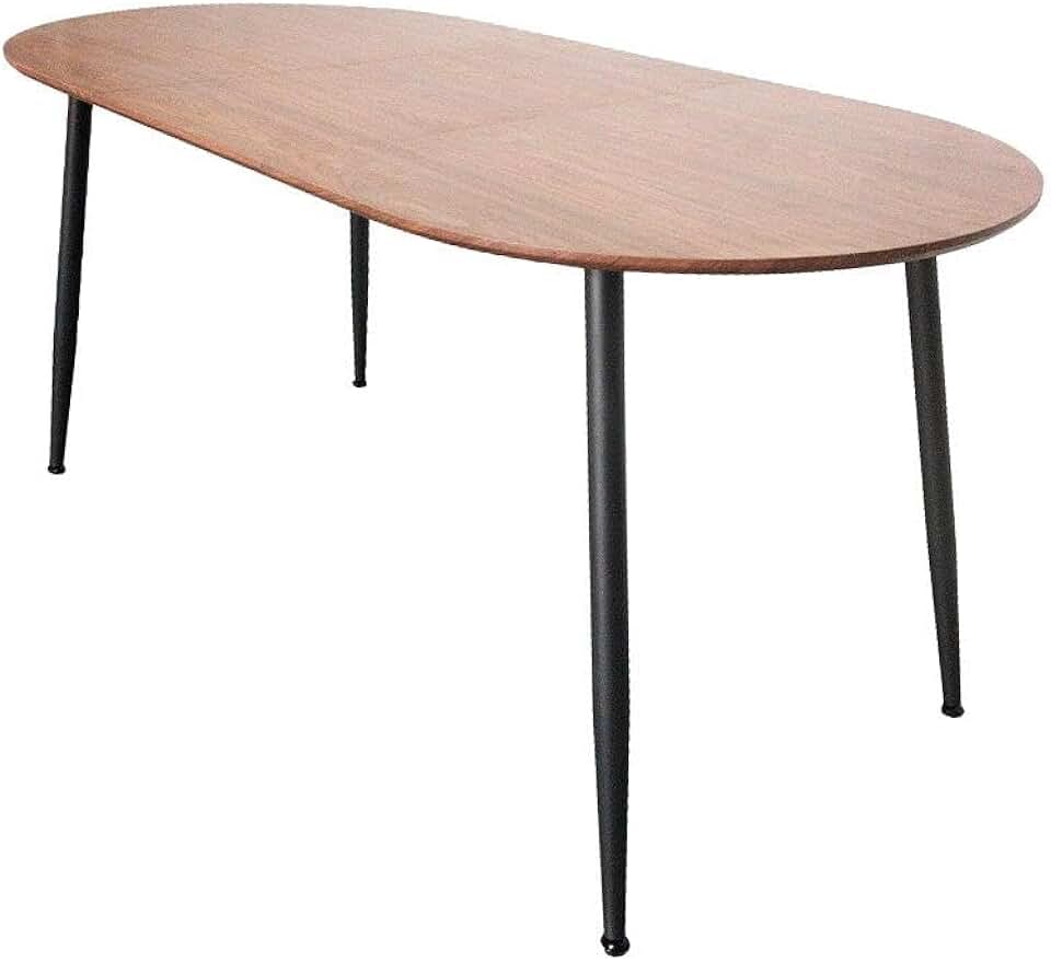 Mesa de Jantar Extensível Luna Carvalho e Preta