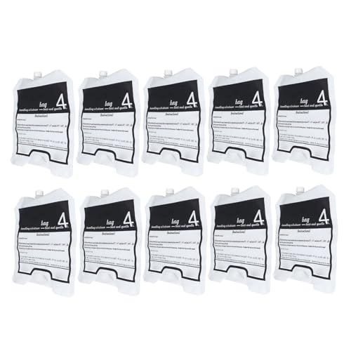 Bolsa de calostro antivuelco de 4 L con interfaz espiral para evitar pérdidas de leche 4