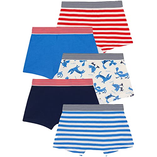 Petit Bateau A041F, Boxer (Pacco da 5) Bambini e