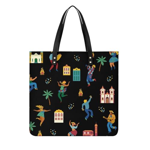 Sac shopping rigolos pour femmes | Grand cabas en toile 39x39cm