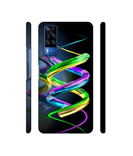 Image of 3D Spiral Design 3D Printed Hard Back Case Cover for Vivo Y51A / Y31 (2021)