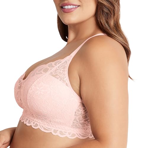 Image of Bali Womens Bali Women's Desire All Over Lace Wirefree Bra Df6591