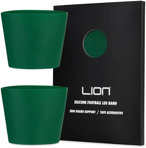 Silicone Football Leg Bands For Adults & Kids - Tape Alternative To Hold Shin Pads In Place - Variety Of Colours To Match Your Kit