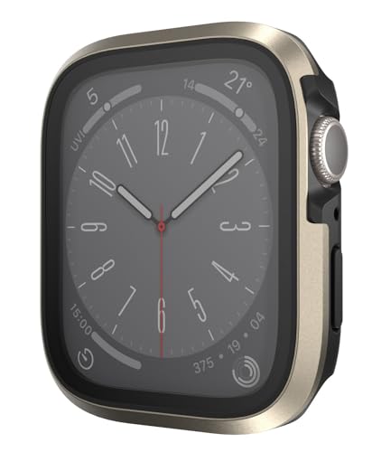 �ySwitchEasy�z Apple Watch 9/8/7 �Ή� �P�[�X �t�B���� ��̌^ �ϏՌ� ���^ �y�� �A���~ ���� �ی� �J�o�[ �ی�t�B���� [ AppleWatch Series 9 8 7 �A�b�v���E�H�b�` 41mm �Ή� ] Moder