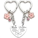 Photo Gallery yicresity regalo per la festa della mamma, 2 portachiavi coordinati a forma di cuore per madre e figlia, regalo per mamma, compleanno, natale da parte della figlia, argento, 1.18inch Photo Gallery yicresity regalo per la festa della mamma, 2 portachiavi coordinati a forma di cuore per madre e figlia, regalo per mamma, compleanno, natale da parte della figlia, argento, 1.18inch