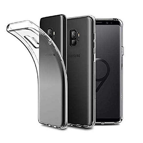 Image of Solimo Basic Case for Samsung Galaxy S9 (Silicone Transparent)