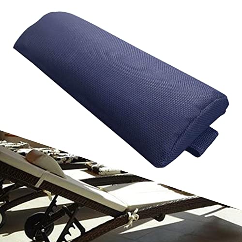 Baoblaze Almofada de cabeça macia para encosto de cabeça para cadeira de pátio de praia, jardim e pá