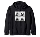 Lustige Faultier Fotokabine, Fotomaschine, Tier-Selfie-Party Kapuzenjacke