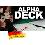 Richard Sanders Alpha Deck (Neuauflage), EIN Do as I do Zaubertrick der Extraklasse inkl. ausführlicher Deutscher Anleitung und ENGL. Video-Instruktionen, Zaubertricks und Zauberartikel