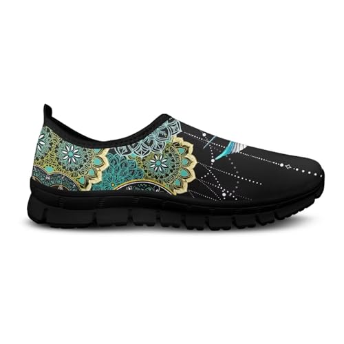 Image of Womens Slip On Walking Shoes Non Slip Loafer Breathable Holiday Travel Shoe Lightweight Casual Low Top Sneakers SizeUS 5.5-11.5