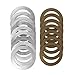 FIWARY ATC400 ATC700 Transfer Case Frictions & Steel Plates Set ATC400/ATC700 E90, E91 for Transfer Case Frictions Replace