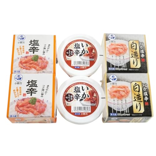 いか塩辛 食べくらべ Dセット [小野万 宮城県 気仙沼市 20565734]