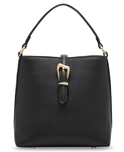 Sac seau Anne Klein Noir avec boucle sculptée pour un style haut de gamme