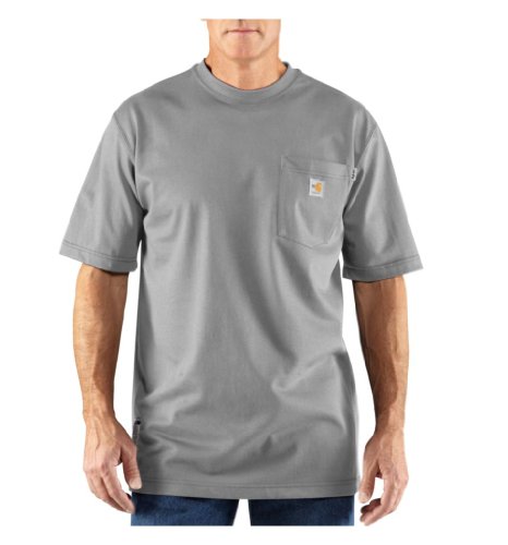 T-shirt Carhartt col rond à manches courtes coton résistant aux flammes