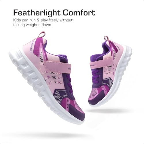 DREAM PAIRS Girls Boys Shoes Kids Tennis EZ-Ons Quicksteps School Sneakers Breathable Running Athletic Shoes - Image 5