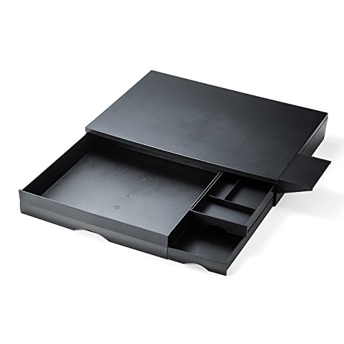 イーサプライ プリンタ台 卓上 引き出し付 A4収納対応 プリンタステーション EZ1-PS006