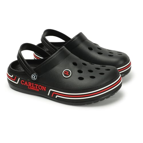 Carlton London Men Clogs, Black, UK-9 (B0DCCD6Y42) Amazon Price History, Amazon Price Tracker
