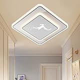 lamparas de pared modernas en bogota Ahorro de Energía -- lámpara techo de 22 W 1800 lm, baja potencia pero alto brillo. El chip LED de alta eficiencia, sin necesidad de comprar el reemplazo de la bombilla, puede ayudarlo a ahorrar alrededor del 85% de ahorro de energía