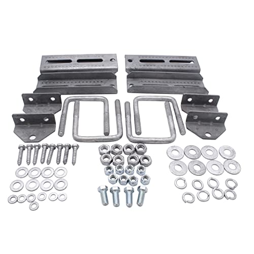1 Set SHLPDFM L-Type Boat Trailer Bunk Bracket Kit 8