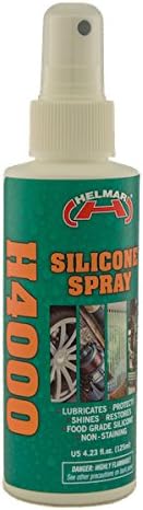 Helmar USA H4000 Silicone Spray, Clear, 4.23 fl. oz.