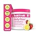 Daily Fiber Supplement Bundle with Collagen, Probiotics & Electrolytes – Strawberry Lemonade & Orange Yuzu Mandarin Flavors – Supports Digestive Health, Gut Balance & Debloating – 32 Servings