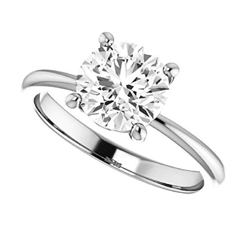 Vintage Style Bridal Set, Round Cut 1.00CT, Colorless Moissanite Ring Set, 925 Sterling Silver, Engagement Ring Set, Wedding Ring Set, Antique 1920s Inspired Handmade Set2