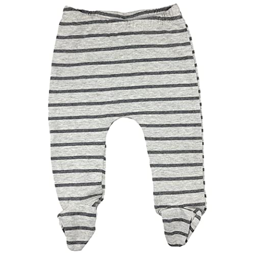 Image of 123 Bear Baby Soft Cotton Spandex Pants with Feet