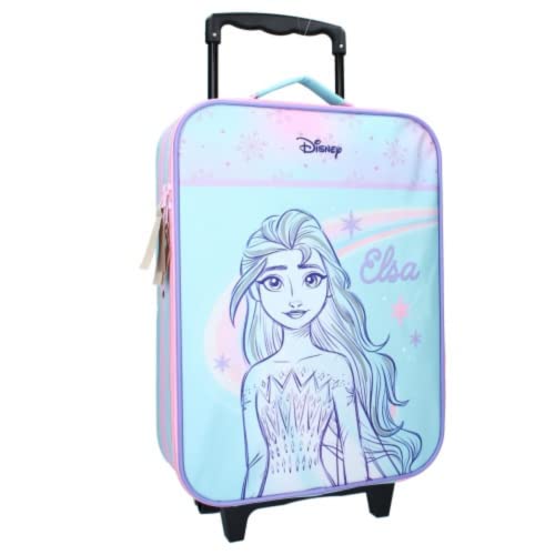 mybagstory - Valise – La Reine Des Neiges – Bleu -...