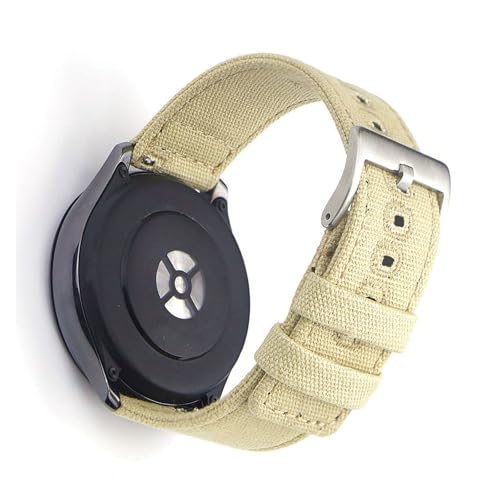 Bracelet montre nylon kaki 20mm 22mm interchangeable - 2