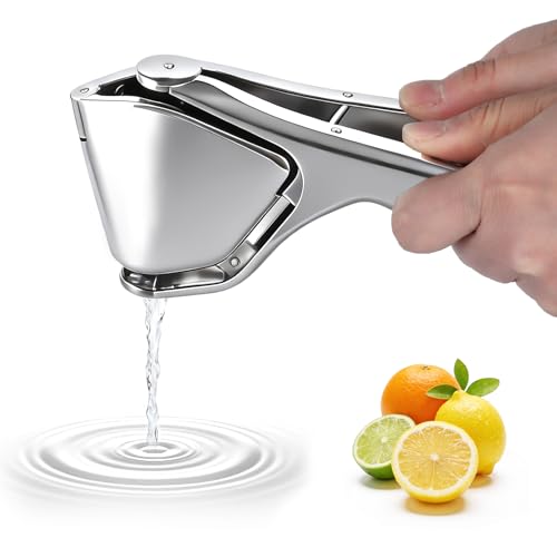 Lemon Squeezer, Stainless Steel Lemon Juicer, Manual Juicer for Lemon