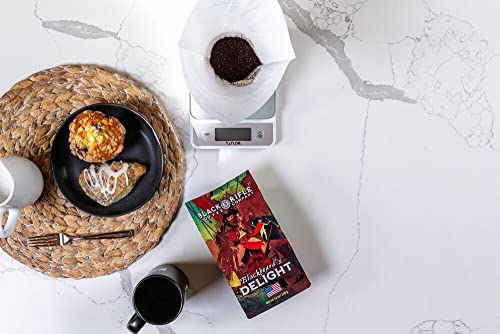 Black Rifle Coffee Blackbeard's Delight (Dark Roast) Whole Bean Coffee, 12 Ounce Bag Of Coffee Beans, Dark Roast Coffee Beans, 100% Brazilian Arabica Brew With Dark Roasted Flavors, Helps Support Veterans And First Responders #TOP7