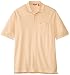 IZOD Men's Big and Tall Short Sleeve Solid Oxford Pique Polo