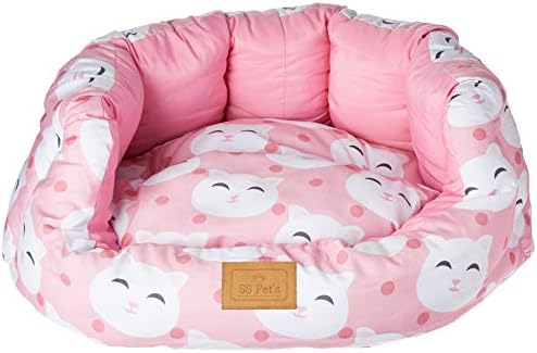 SS Pets Cama Soft Para Gatos Cats Rosa