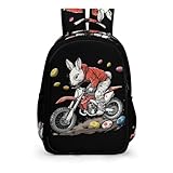 WECECE Moto de Montaña Bolso De Hombro, Mochila Para Adolescentes, Adecuado Para Viajes De Ocio, Senderismo, Escuela, Viajes, Mochilas Unisex.