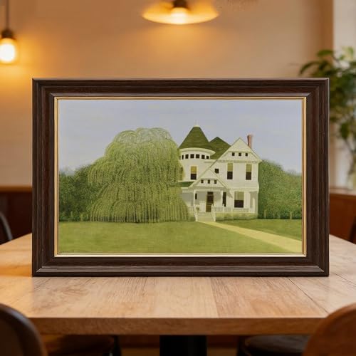 Toile saule pleureur Carroll Cloar impression haute définition déco murale