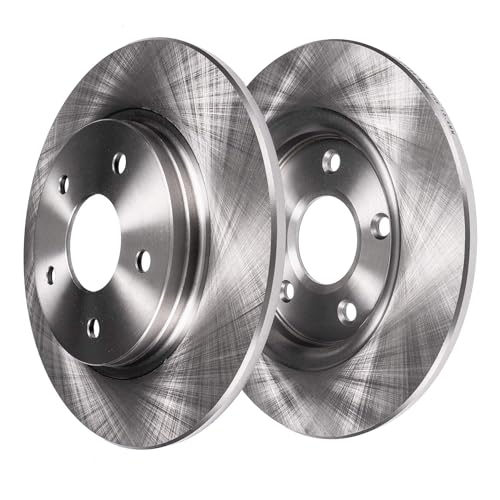 Detroit Axle - Brake Kit for 2012-2016 Honda CR-V, Disc Brake Rotors Ceramic Brakes Pads Front & Rear 2013 2014 2015 Replacement