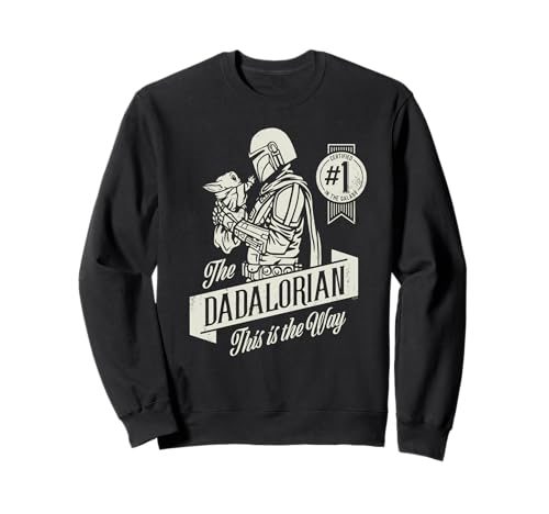 Sweatshirt Mandalorian Star Wars vêtement Grogu Dadalorian coton homme