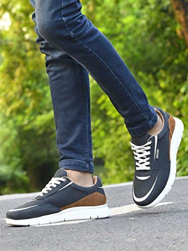 Image of MONDAIN Sandals for Men | Leather | Comfortable Stylish | Premium Look | Durable Everyday Footwear | Casual & Formal Wear | Office, Daily Use & Outings | Modern Design | Comfort Focused Fit |