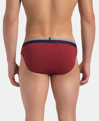 Image of Jockey US49 Men's Super Combed Cotton Solid Brief with Ultrasoft Waistband (Pack of 2)