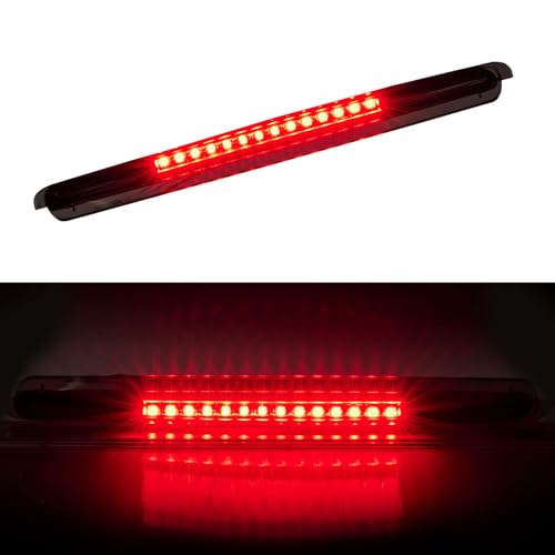 Image of Third 3rd Brake Light LED for 2005-2010 Scion tC, High Mount Rear Brake Lights Assembly for 05-10 Scion tC, Waterproof Center Cab Lamp Stop Light (Black)