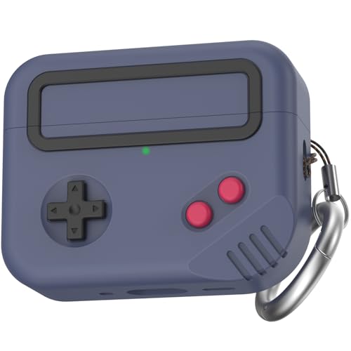 Image of TRONWIN for AirPods Pro 3 Case - 2025 Silicone Game Console Design Case for Apple AirPods Pro 3rd Generation, Cute Airpod Pro 3 Cover for Men /Women (Midnight Blue)