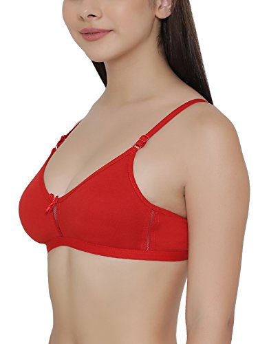 Image of Clovia Women's Cotton Non-Padded Wire Free Full Cup Coverage Bra