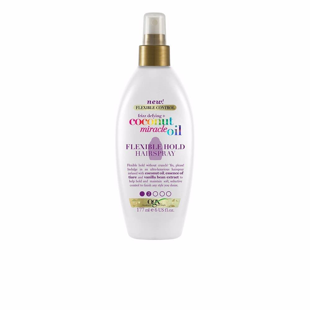 Coconut Miracle Oil Hairspray Flexible Hold 177 ml