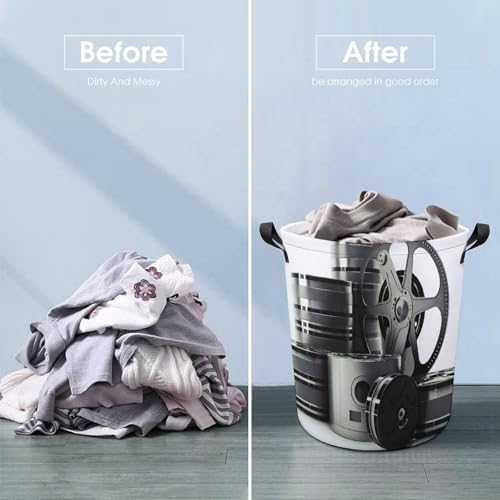 Panier à linge pliable peu encombrant pour buanderie et espace restreint - 6