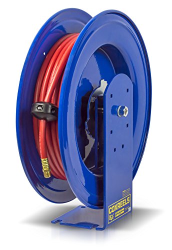 Coxreels EZ-E-LP-330 Safety Series Spring Rewind Hose Reel for air/water: 3/8" I.D., 30' hose capacity, 300 PSI