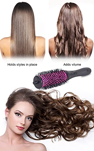 Xcellent Global Brush Set with Detachable Barrels Round Styling Tool, 6 Barrels 1 Handle, Small Medium Large BT023